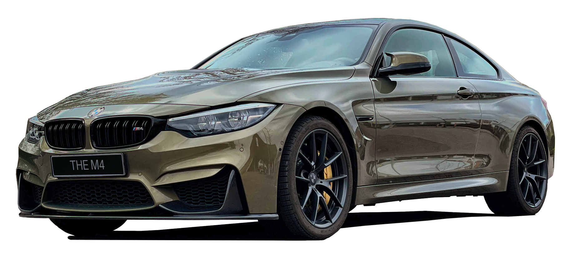 BMW M4 Messing Metallic Brass Metallic